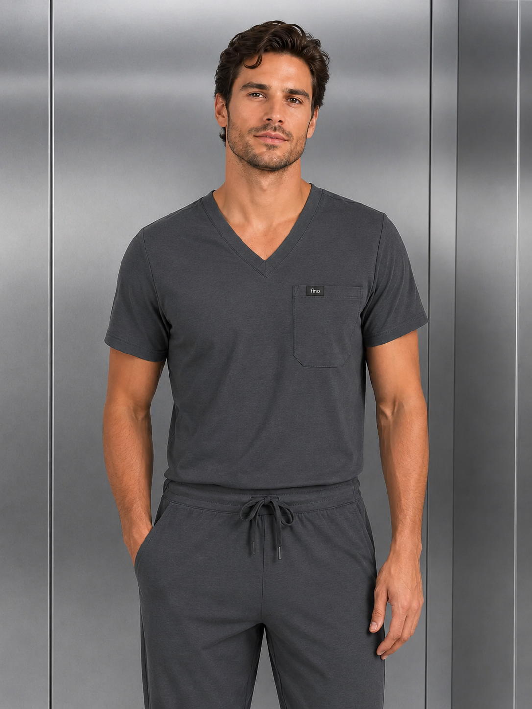 Merino Scrub Top — Men's